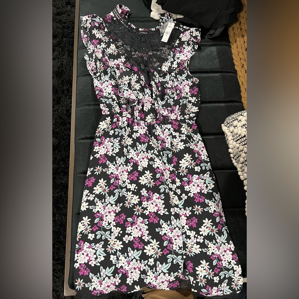 Small floral dress.
